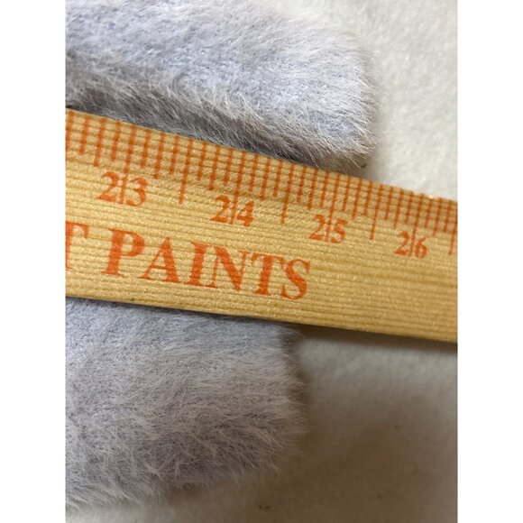 Cyrus Womens XL Fuzzy Button Cardigan Sweater Light Blue - Picture 8 of 11